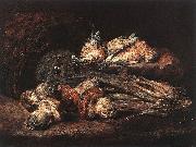 FYT, Jan Mushrooms dj oil painting on canvas
